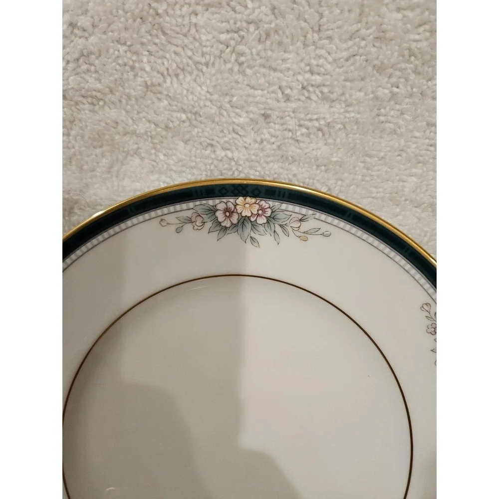 Set Of 6 Vintage Noritake Landon 6.5 Bread‎ Butter Plates Japan Porcelain Flower